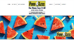 Desktop Screenshot of food4lesscentralvalley.com